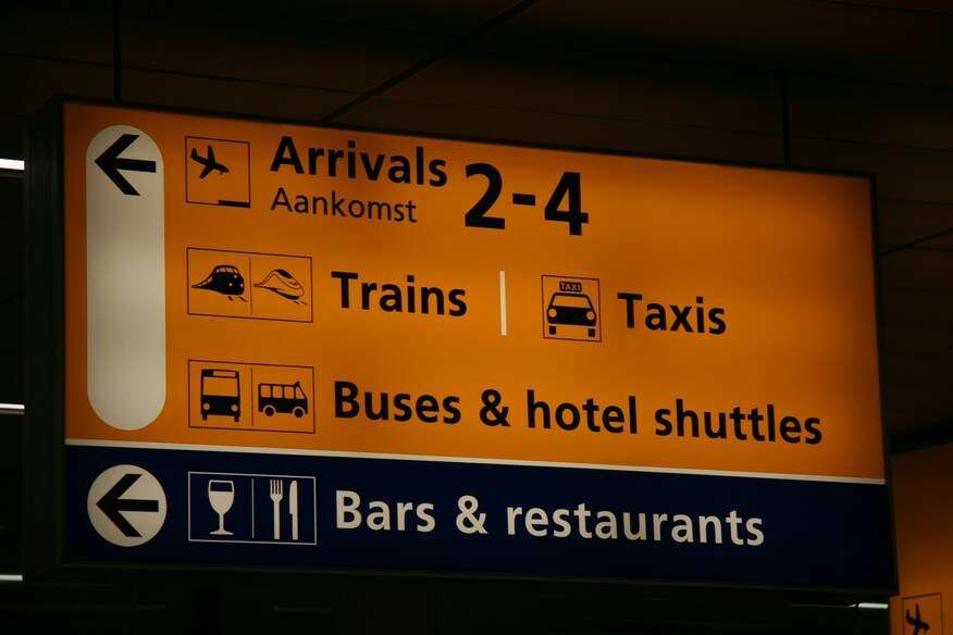 Departure Schiphol Airport
